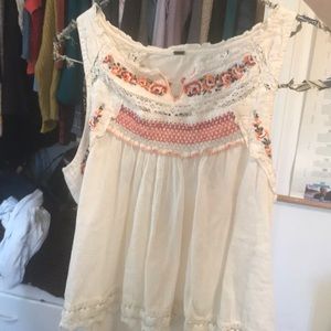 Free People Floral Top